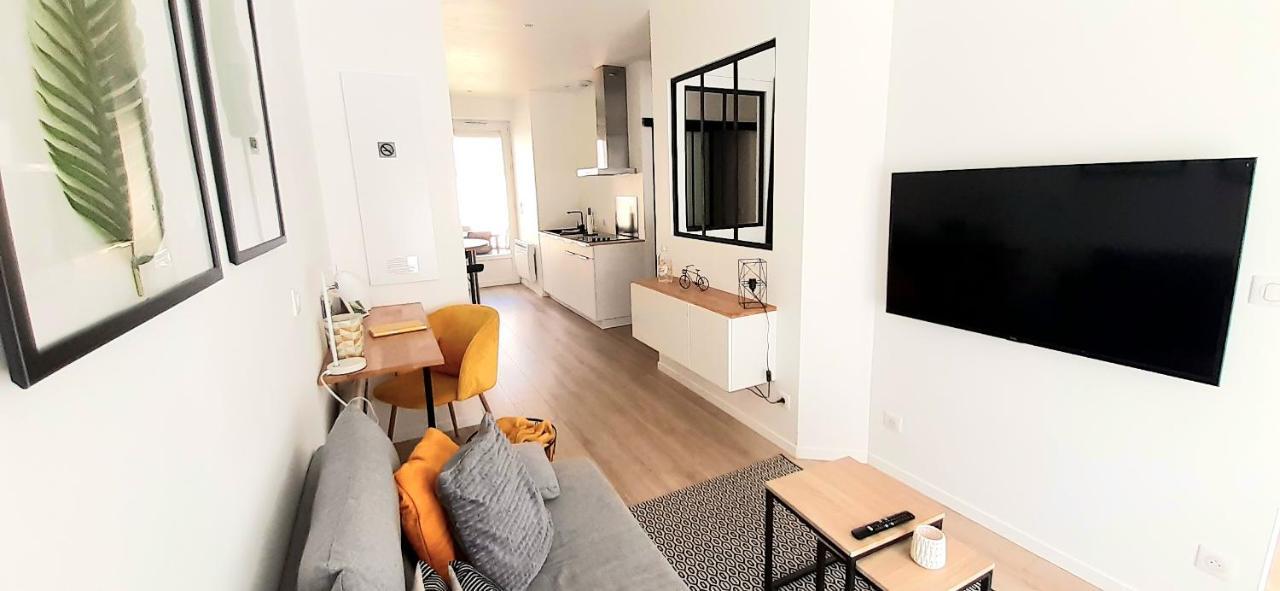 Le P'Tit Atelier, Terrasse Privative Apartment Lorient Bagian luar foto