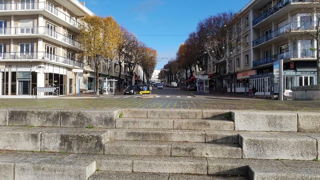 Le P'Tit Atelier, Terrasse Privative Apartment Lorient Bagian luar foto